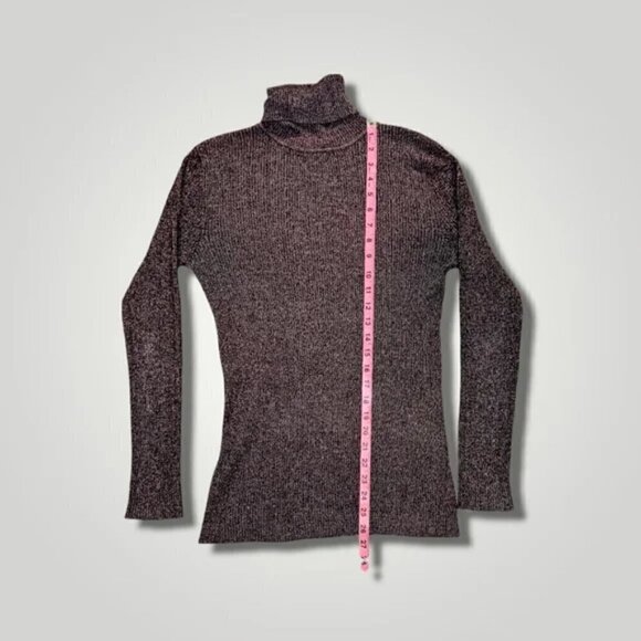 5 Piece Bundle of Purple Tops and Fringe Scarf Vintage Mix - Picture 14 of 15